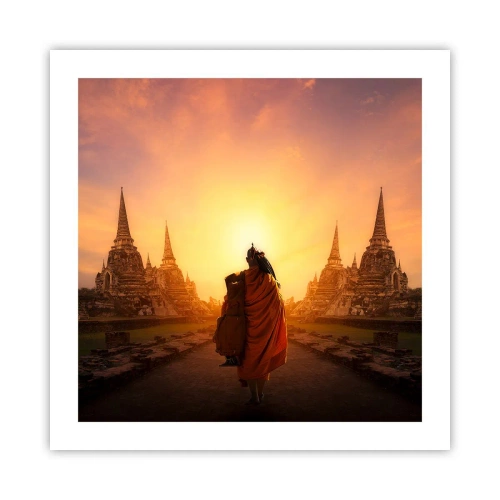 Plakat - W spokoju przez wieczność - 50x50 cm