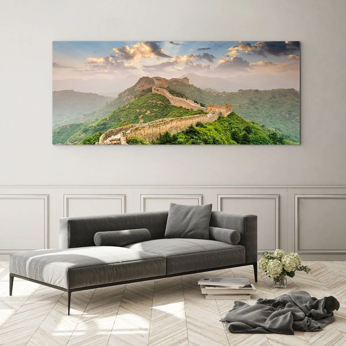 Obraz na szkle - Nieprzemijająca wielkość - 100x40 cm