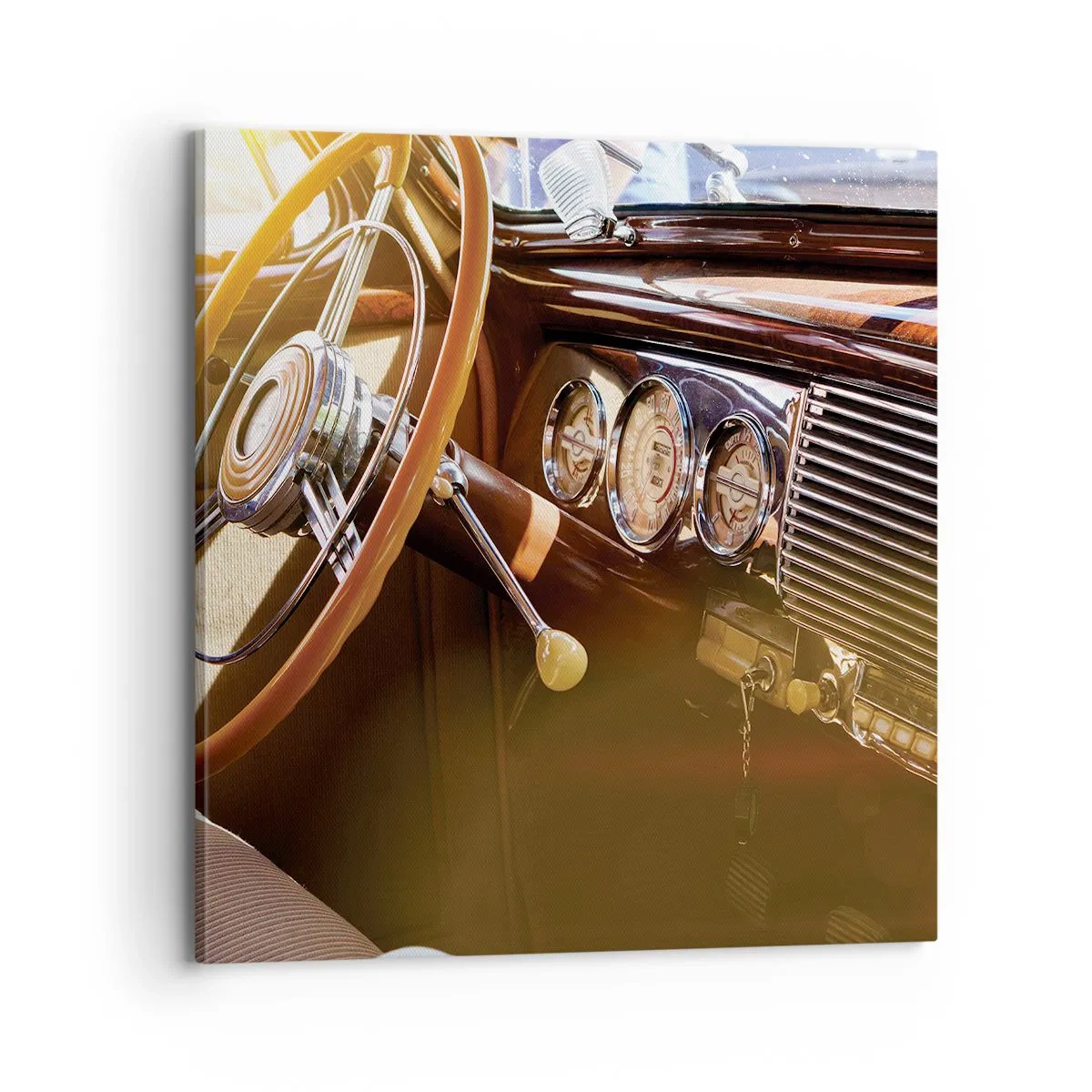 Obraz na płótnie - Powiew luksusu z przeszłości - 70x70 cm