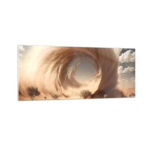 Obraz na szkle - Otwarty portal - 100x40 cm