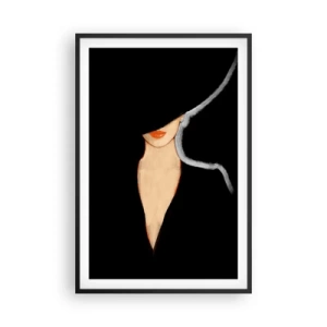Plakat w czarnej ramie - Elegancja i styl - 61x91 cm