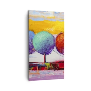 Obraz na płótnie - Do trzech razy sztuka - 45x80 cm
