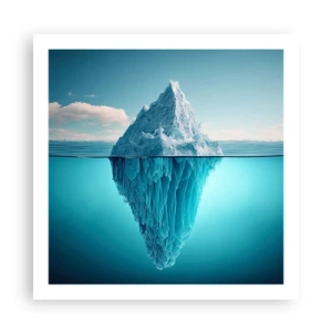Plakat - Królowa lodu - 60x60 cm