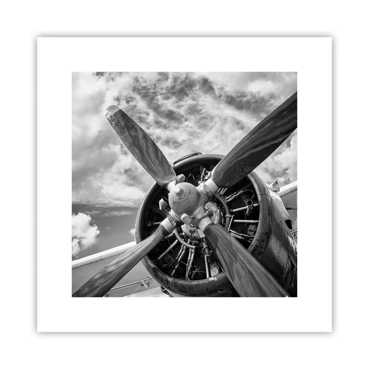 Plakat - Pogromca przestworzy - 30x30 cm