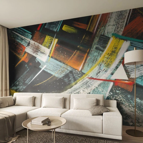 Fototapeta Premium Sand - Energia ruchu - Abstrakcja, Sztuka, Sztuka Nowoczesna - 400x280 cm