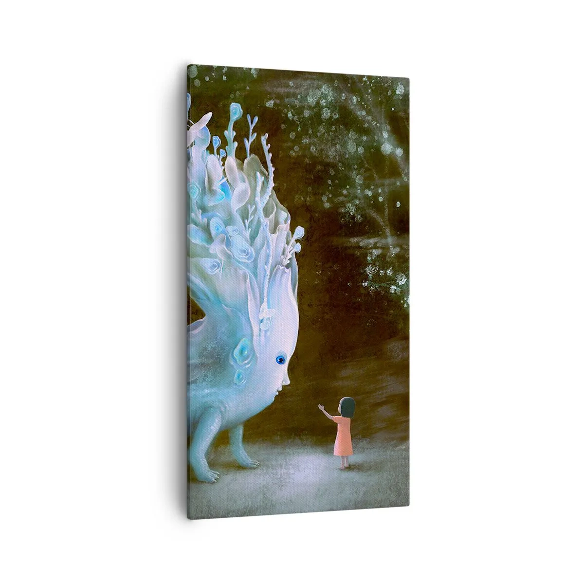 Obraz na płótnie - Fantastyczne spotkanie - 55x100 cm