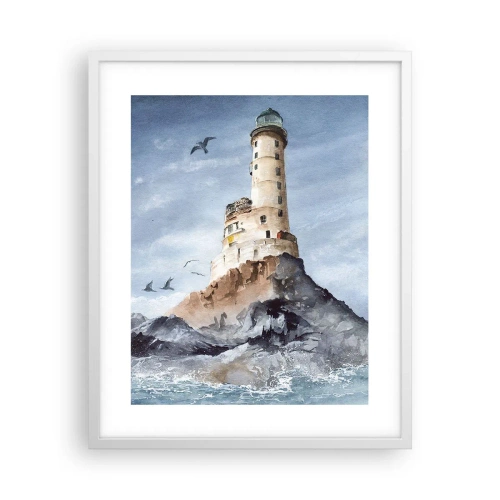 Plakat w białej ramie - Niezwyciężona - 40x50 cm