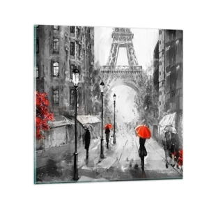 Obraz na szkle - Wszystkie drogi prowadzą do niej - 70x70 cm