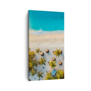 Obraz na płótnie - Witaj w raju - 45x80 cm