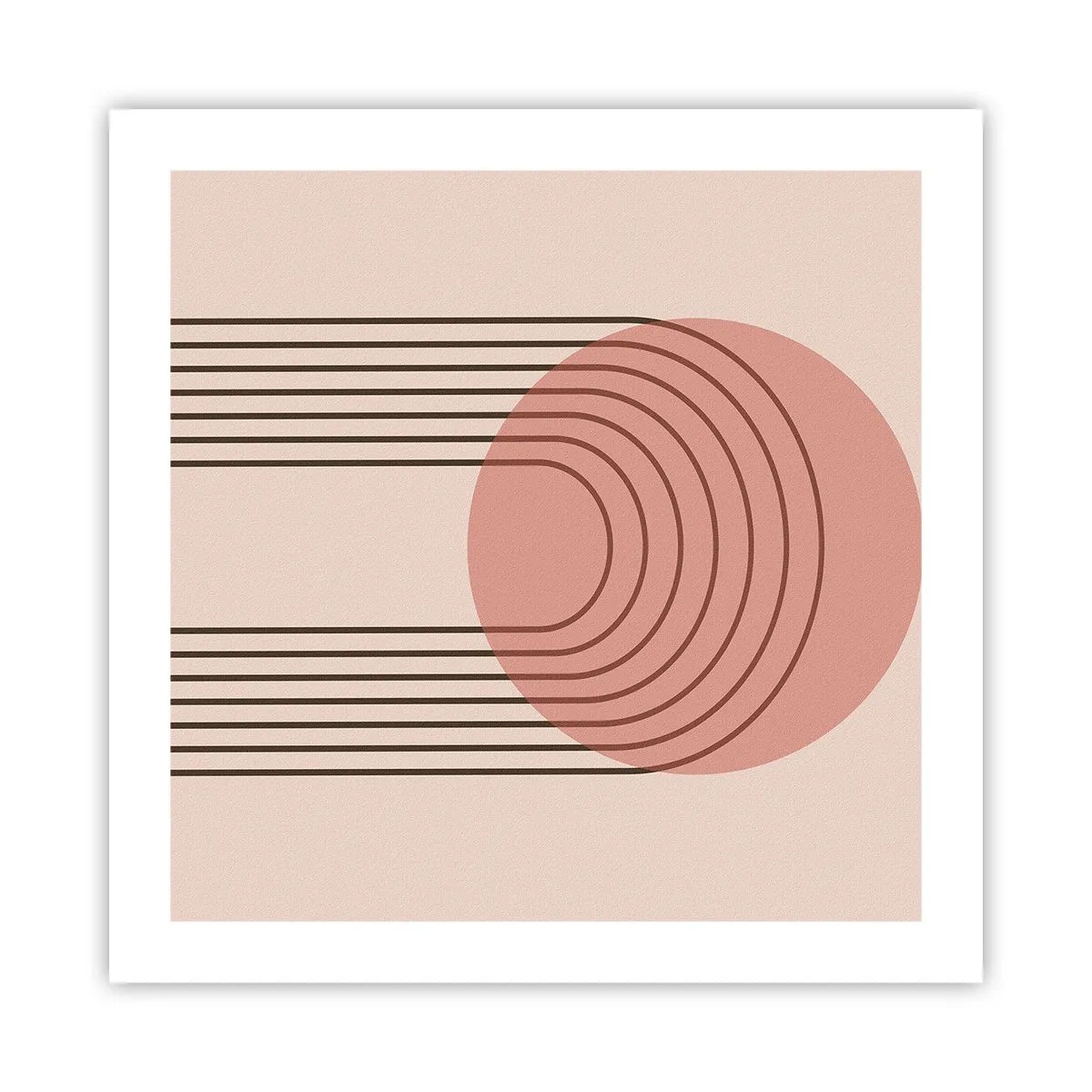 Plakat - Nieodparte przyciąganie - 50x50 cm