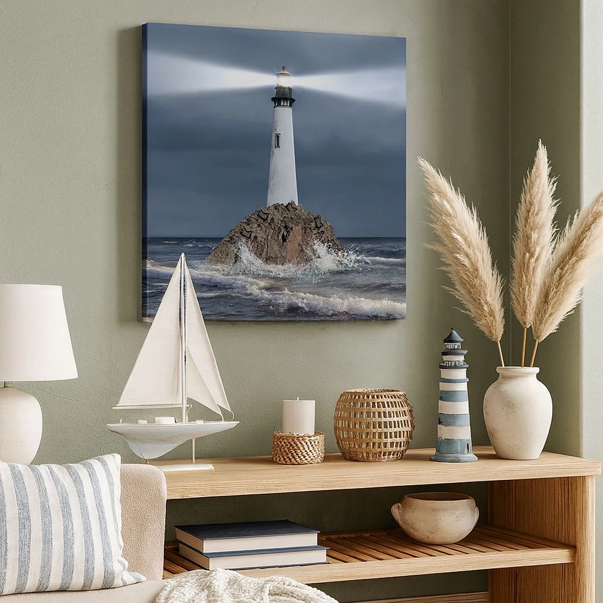 Obraz na płótnie - Tu…tu…tutaj! - 30x30 cm