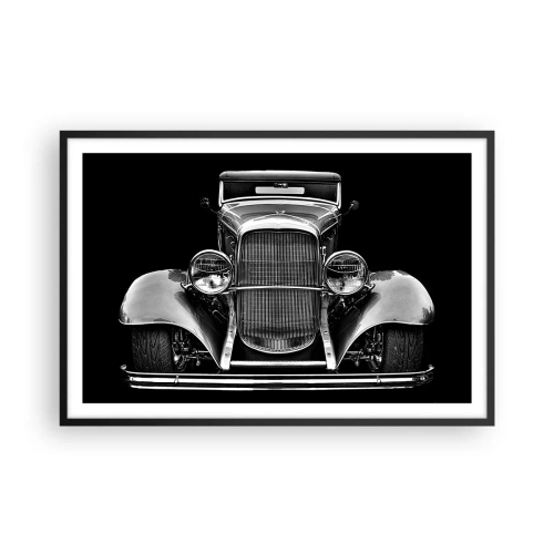 Plakat w czarnej ramie - Prawdziwy gentelman - 91x61 cm