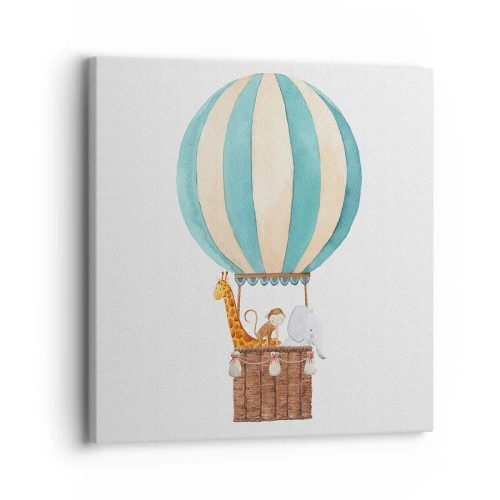 Obraz na płótnie - Fantastyczna wycieczka - 30x30 cm