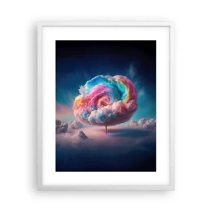 Plakat w białej ramie - Sen o wesołym miasteczku - 40x50 cm
