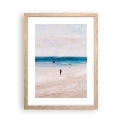 Plakat w ramie jasny dąb - Naturalna potrzeba - 30x40 cm
