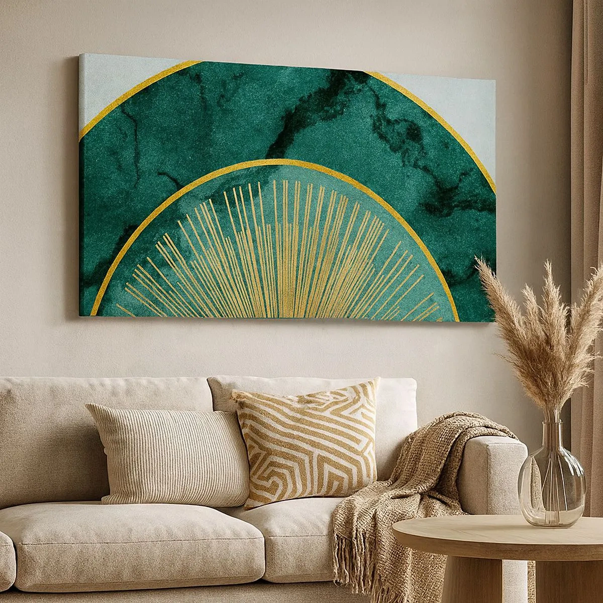 Obraz na płótnie - Inny układ słoneczny - 100x40 cm