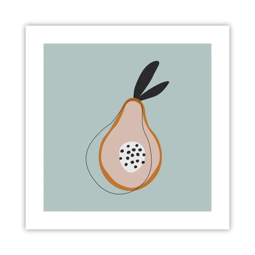 Plakat - Przeniknąć w naturę rzeczy - 40x40 cm