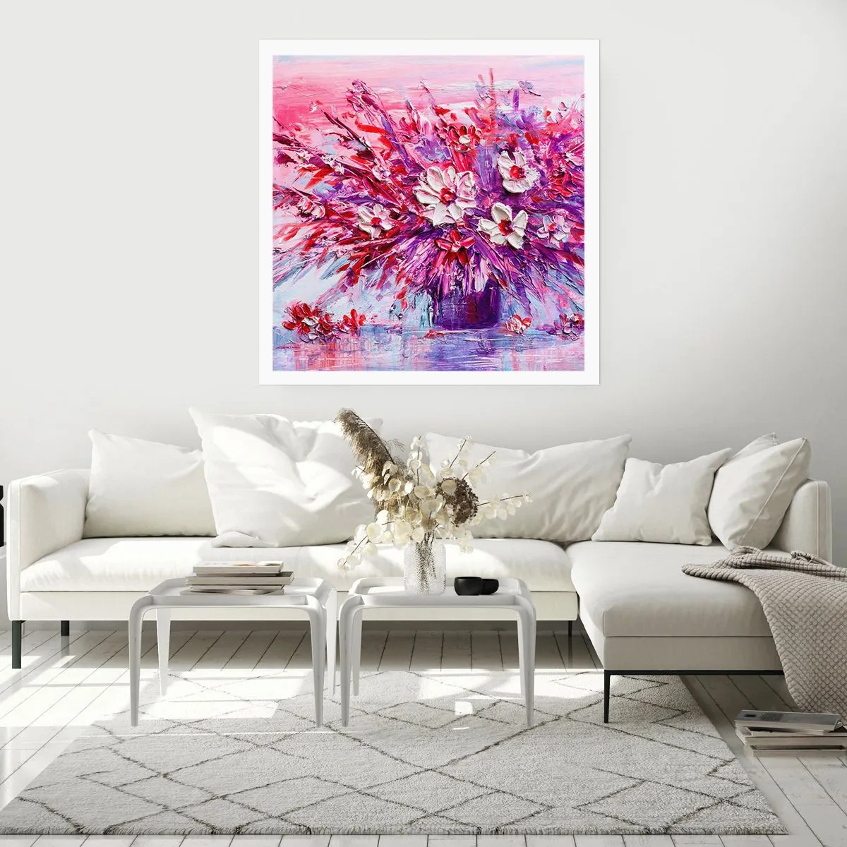 Plakat - Niewinność i namiętność  - 40x40 cm