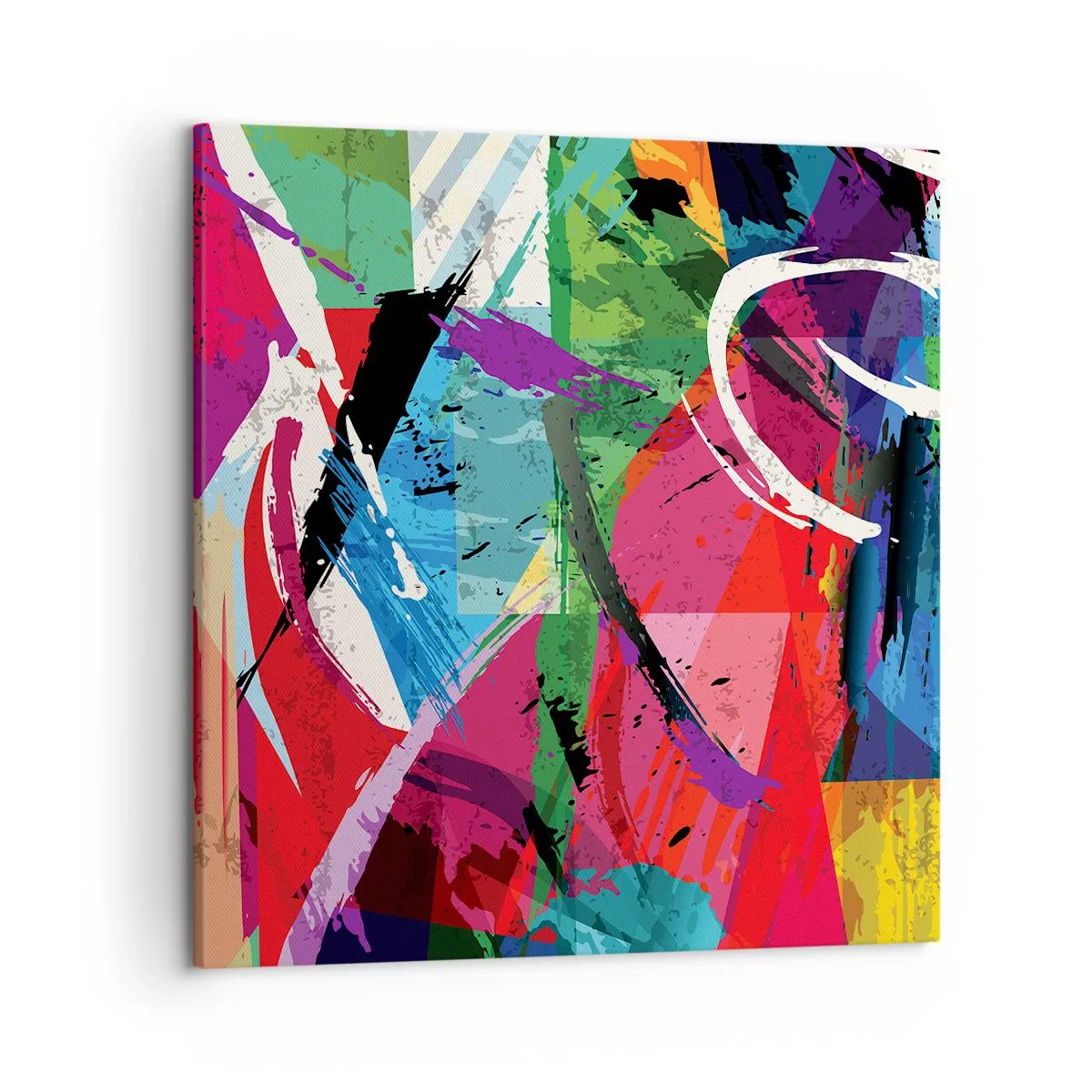 Obraz na płótnie - Szybko, żywo i skocznie - 50x50 cm