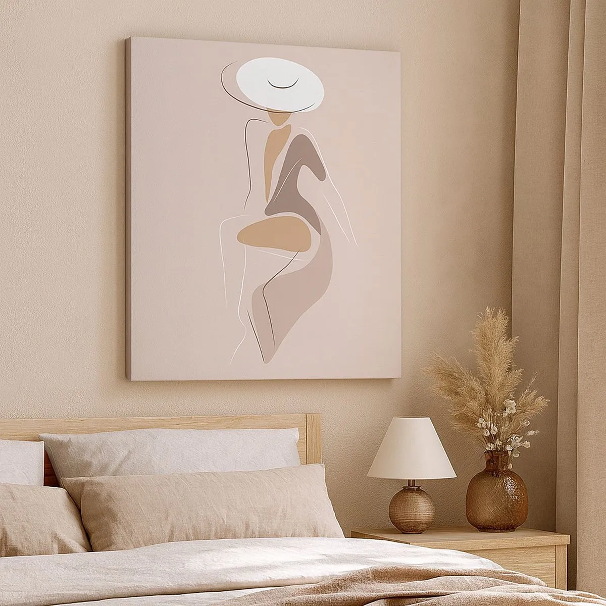 Obraz na płótnie - Damą być - 30x30 cm