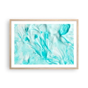 Plakat w ramie jasny dąb - Na zawsze razem - 70x50 cm