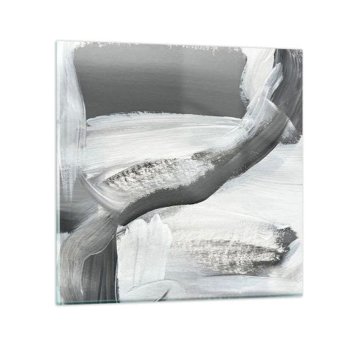 Obraz na szkle - Zdecydowanym ruchem - 60x60 cm