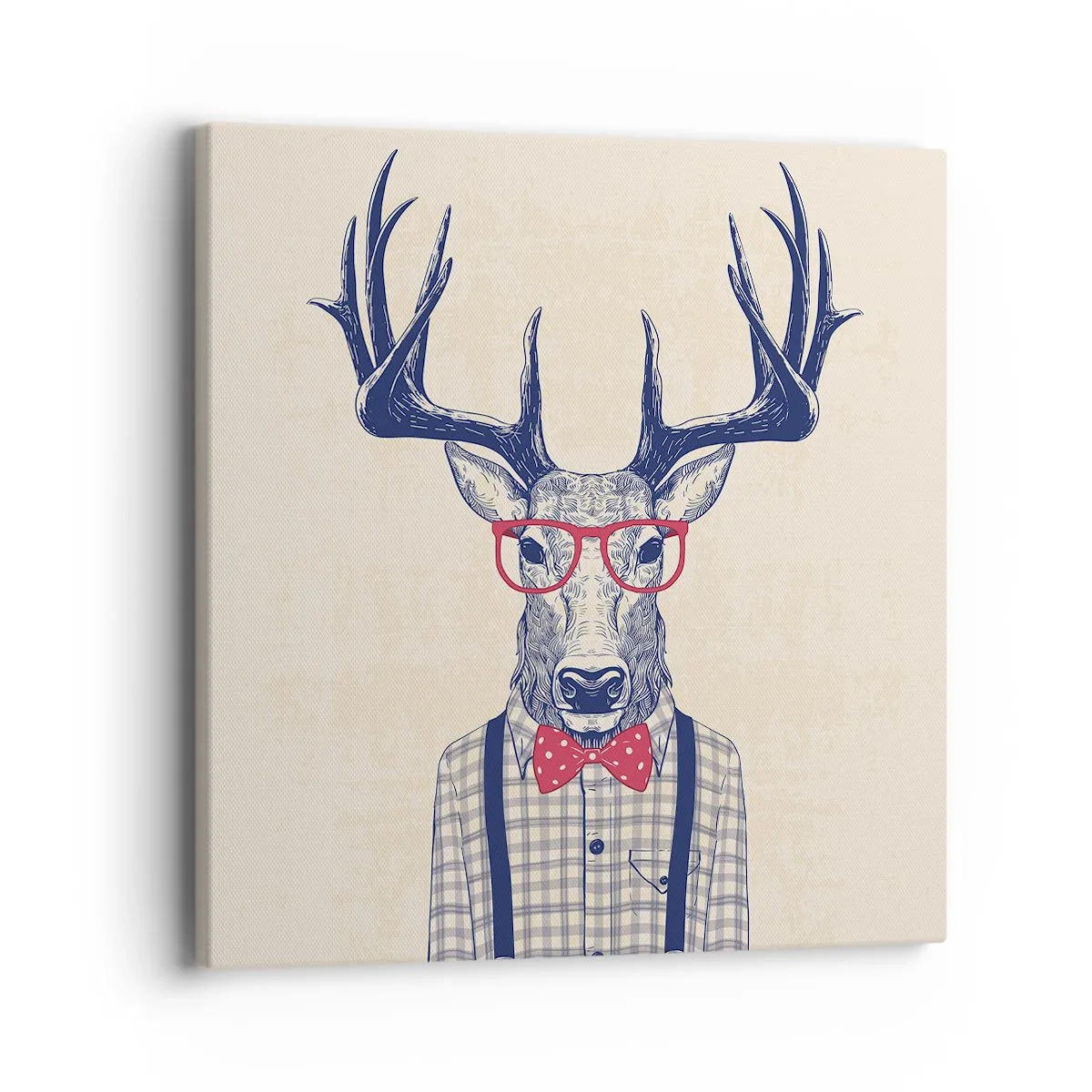 Obraz na płótnie - Zabawna ekstrawagancja - 40x40 cm