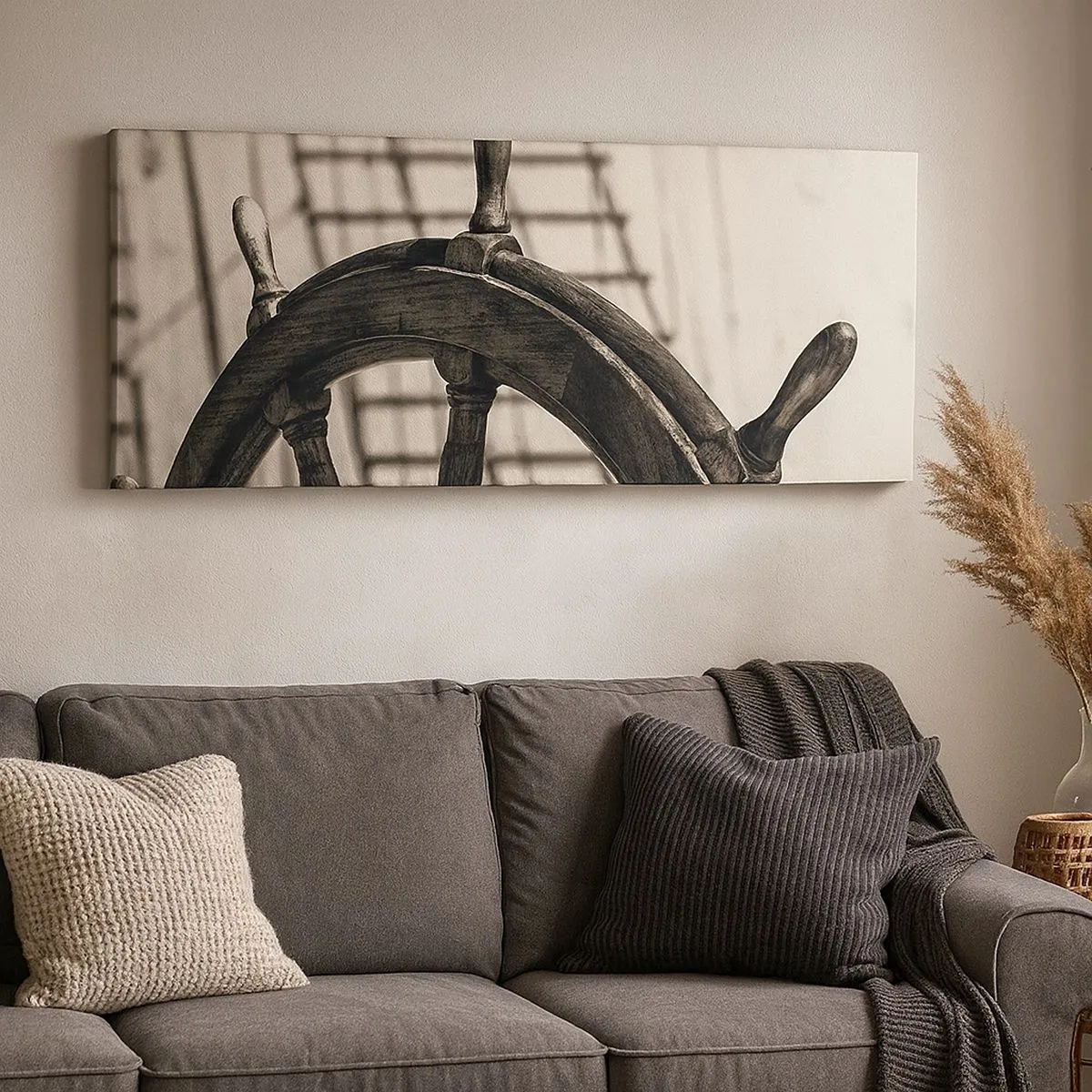 Obraz na płótnie - Morskie opowieści - 100x40 cm