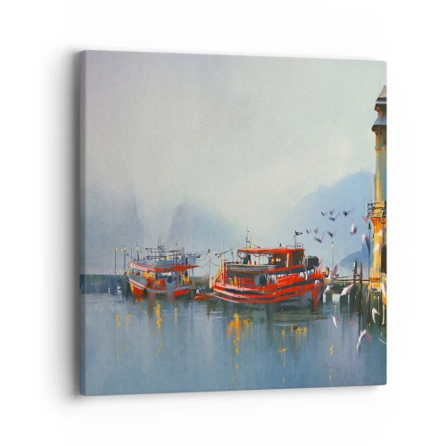 Obraz na płótnie - Na końcu świata - 40x40 cm