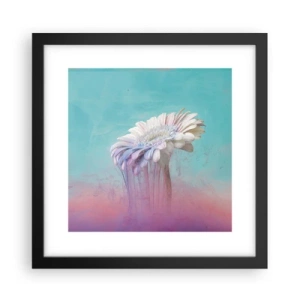 Plakat w czarnej ramie - Zaświaty kwiatów - 30x30 cm