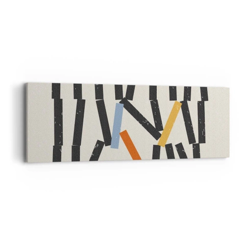 Obraz na płótnie - Domino – kompozycja - 90x30 cm