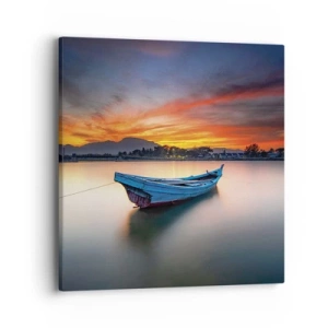 Obraz na płótnie - Nadchodzi dobra noc - 40x40 cm