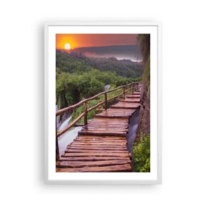 Plakat w białej ramie - Piękno nie do uwierzenia - 50x70 cm
