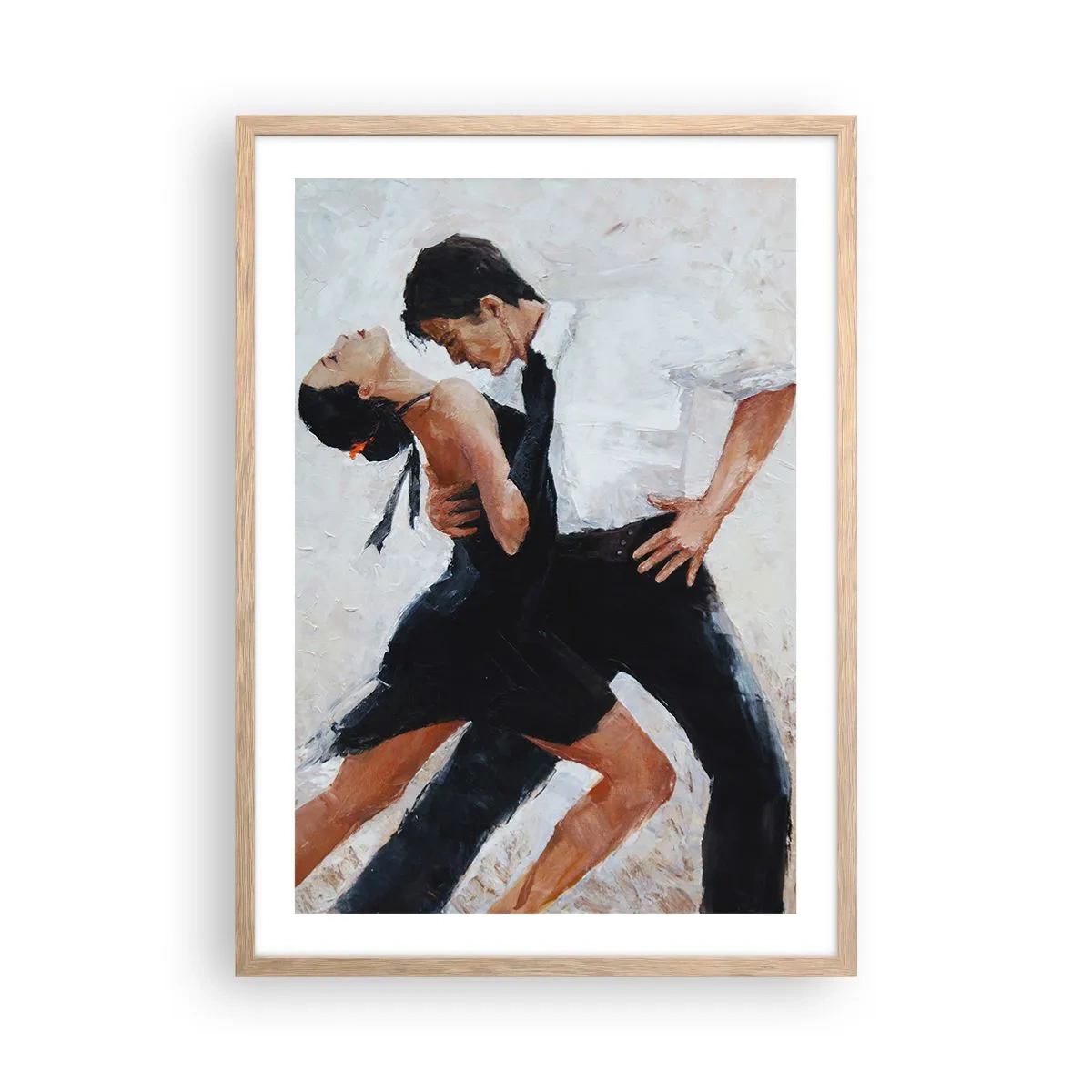 Plakat w ramie jasny dąb - Tango mych marzeń i snów - 50x70 cm