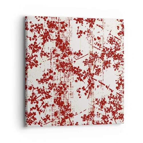 Obraz na płótnie - Jak dawny perkalik - 30x30 cm