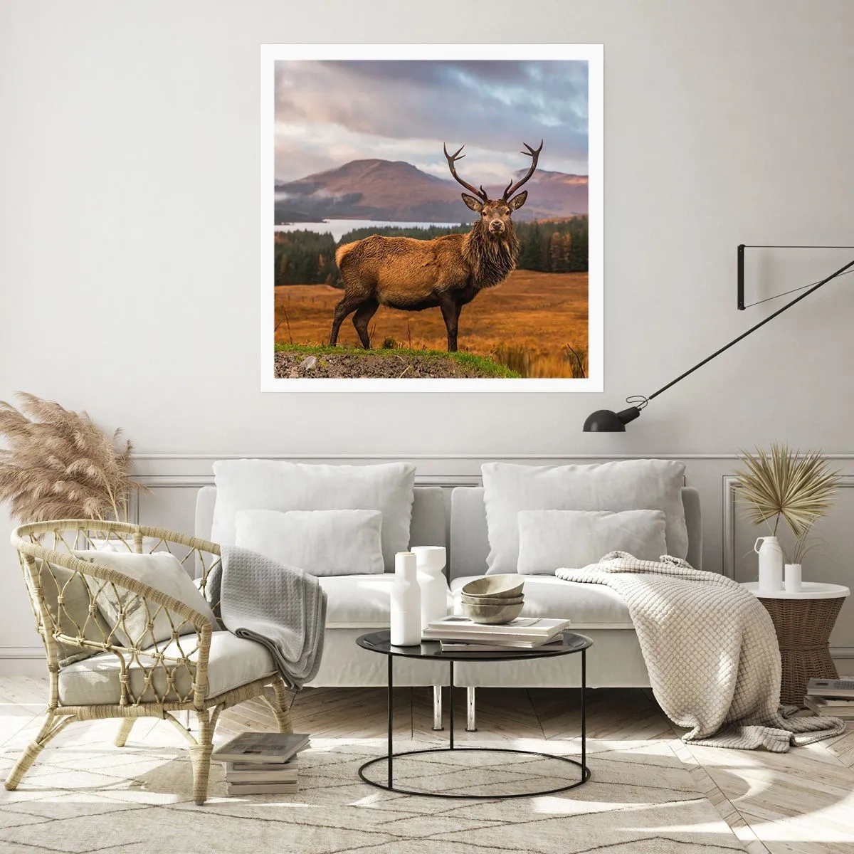 Plakat - Majestat natury - 40x40 cm