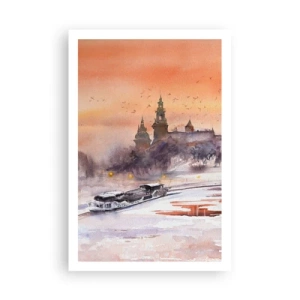 Plakat - Królewski zachód słońca - 61x91 cm