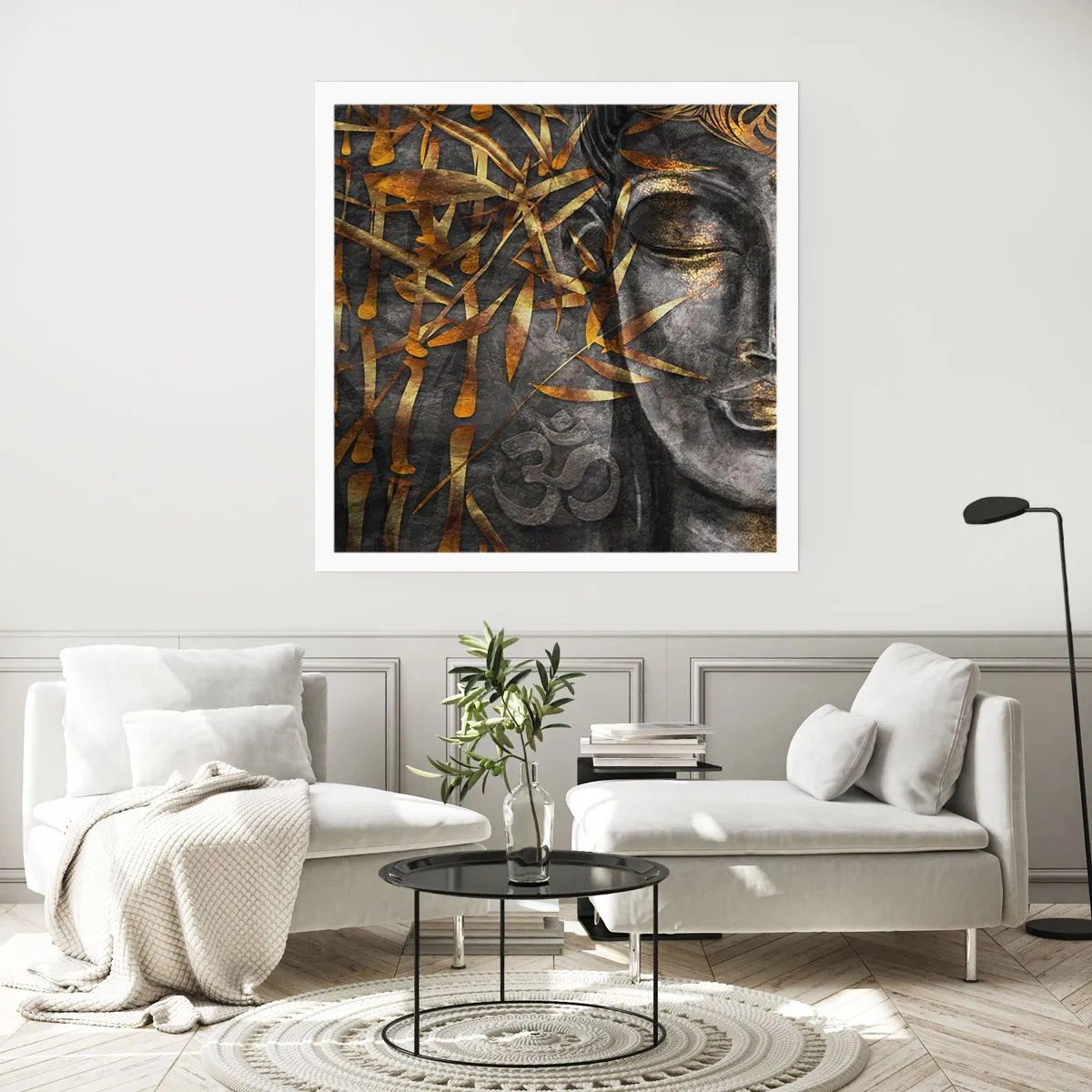 Plakat - Poczuj spokój - 40x40 cm