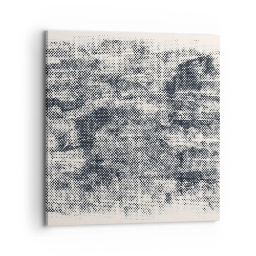 Obraz na płótnie - Mglista kompozycja - 70x70 cm