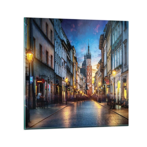 Obraz na szkle - Krakowski czar - 40x40 cm