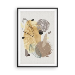 Plakat w czarnej ramie - Plumkologia stosowana - 61x91 cm