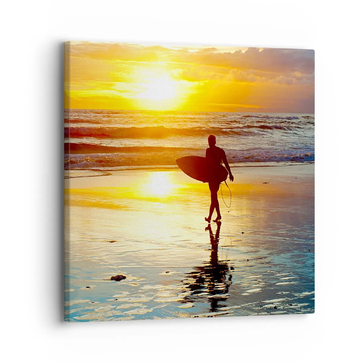 Obraz na płótnie - Powrót wojownika - 30x30 cm