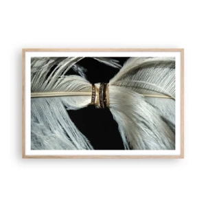 Plakat w ramie jasny dąb - ...i nie opuszczę Cię… - 91x61 cm