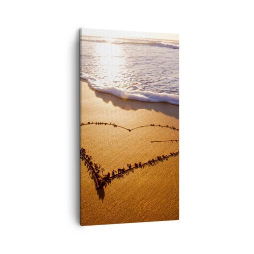 Obraz na płótnie - Wakacyjne wyznanie - 45x80 cm