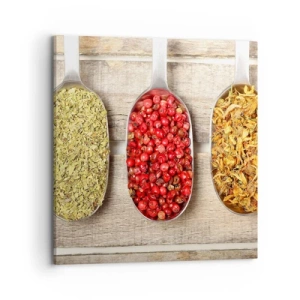 Obraz na płótnie - Kuchenna magia - 70x70 cm