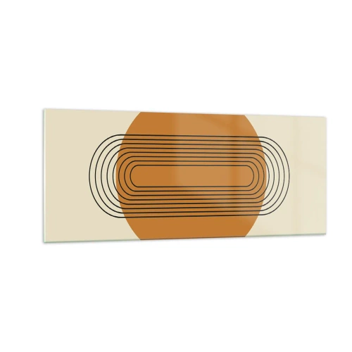 Obraz na szkle - Plan doskonały - 100x40 cm