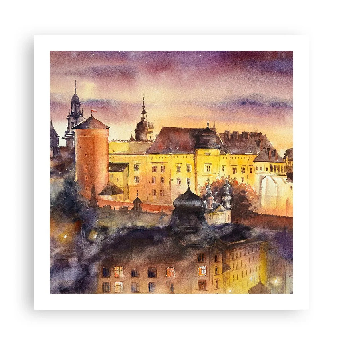Plakat - Historia i baśń - 60x60 cm