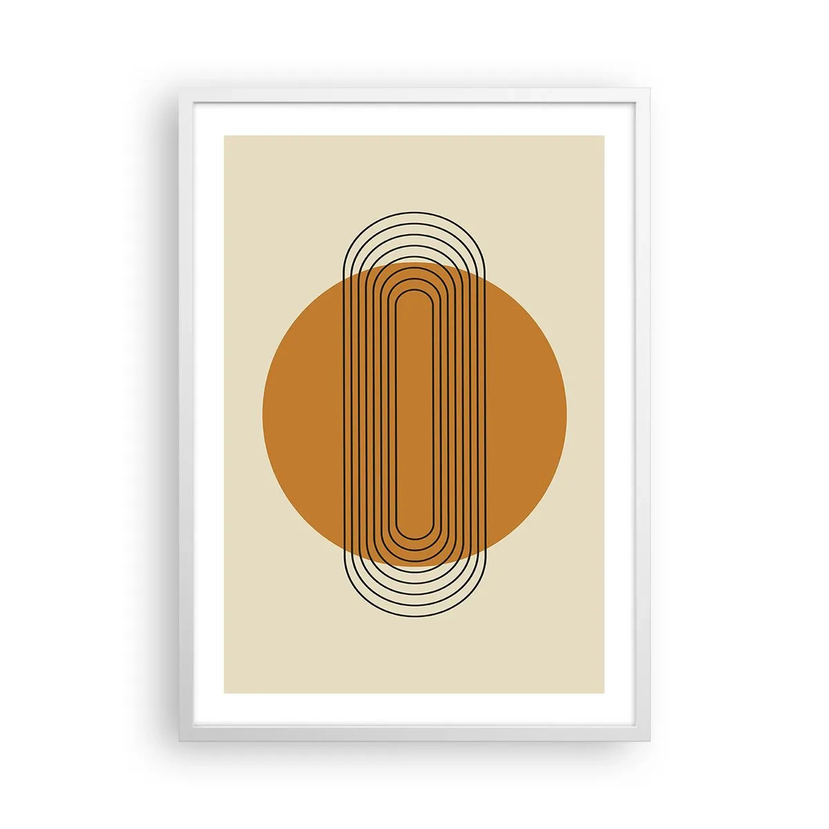 Plakat w białej ramie - Plan doskonały - 50x70 cm