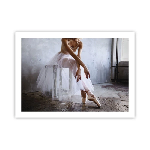 Plakat - Zanim zabłysną światła rampy - 70x50 cm