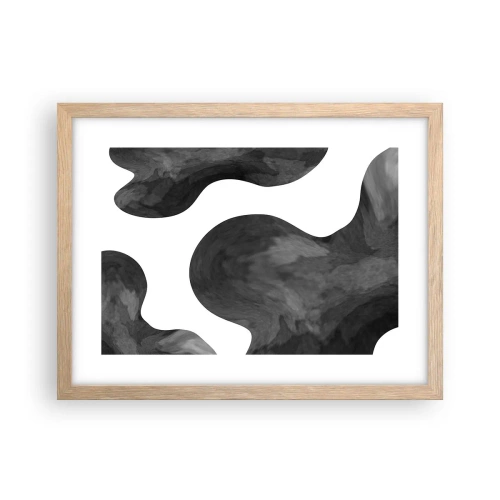 Plakat w ramie jasny dąb - Droga Mleczna - 40x30 cm